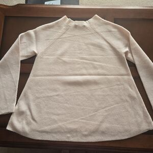 Vince Soft Pink Turtleneck Sweater